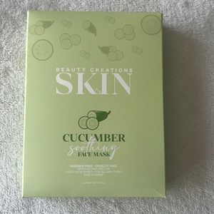 Cucumber face Mask 10 pieces 🥰